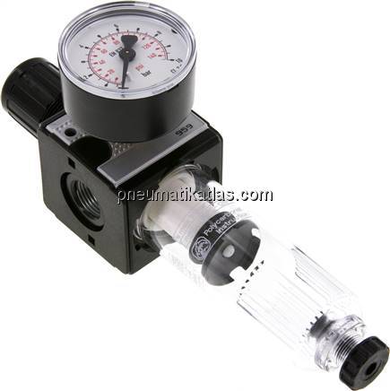 MULTIFIX Filterregler, G 3/8", 0,2 - 6bar, Baureihe 1