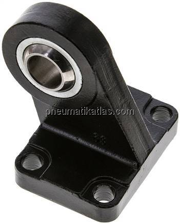 ISO 15552-90°-Laschenschwenkbefestigung 63 mm, Stahl / GGG