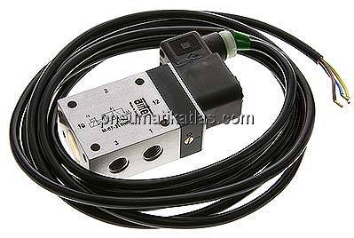 3/2-Wege Magnetventil, G 1/4", Federrückstellung (NO), 24 V DC, ATEX-Zulassung