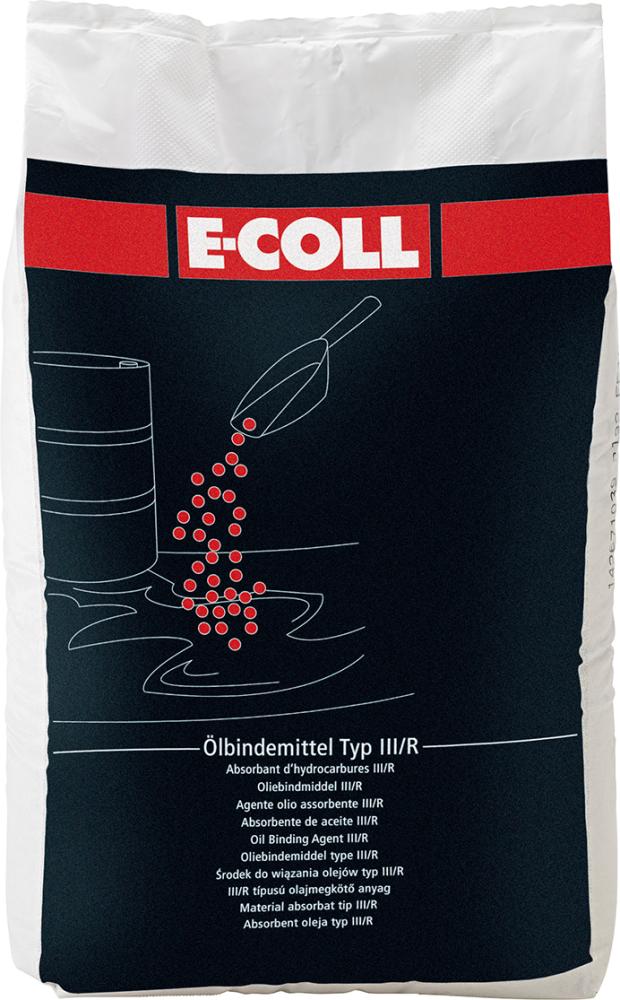 Ölbindemittel, Typ III/R,30L Sack, grob E-COLL