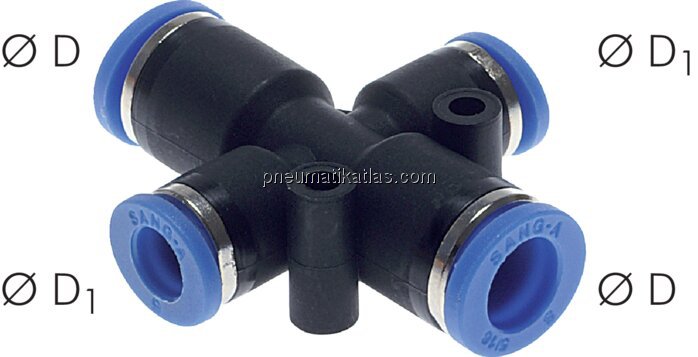 Exemplarische Darstellung: X-Steckverbindung mit 2