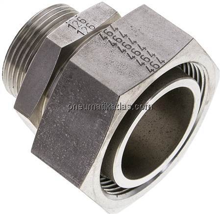 Reduziereinsatz 42 L-28 L (M36x2), ohne Mutter & Schneidring, 1.4571