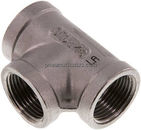T-Stück Rp 3/4" (IG), 1.4408