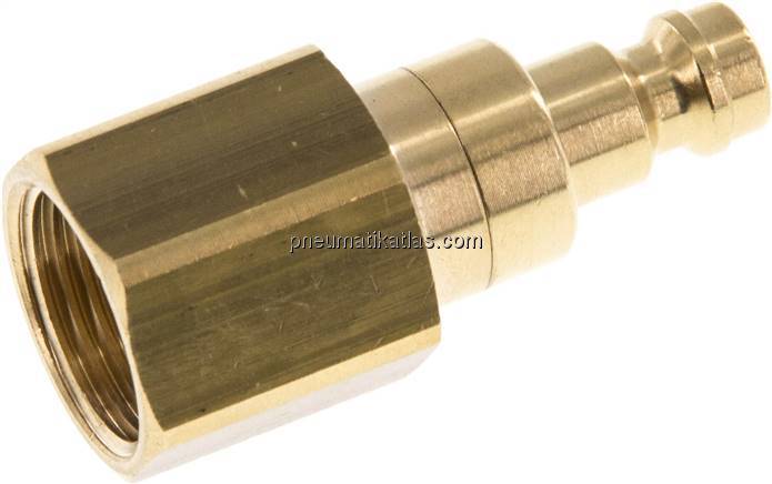 Kupplungsstecker (NW5) G 3/8"(IG), Messing