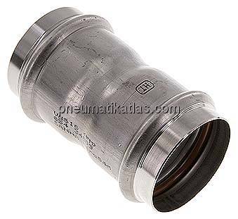 Pressfitting, Muffe, 54mm innen, 1.4404