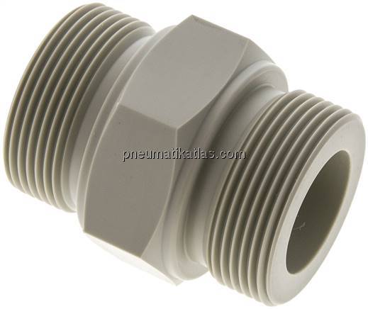 Doppelnippel G 1-1/2"-G 1-1/2", Polypropylen