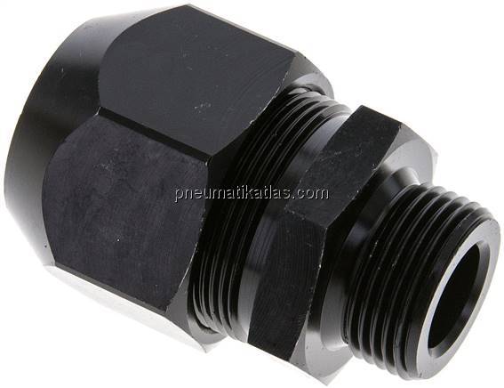 Gerade Verschraubung G 3/4"-26x19mm, Aluminium