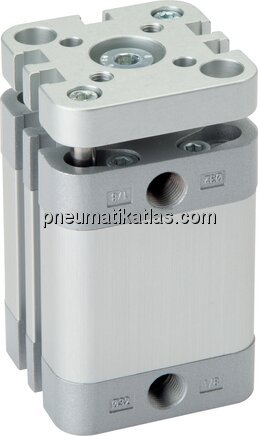 Exemplarische Darstellung: Kompaktzylinder, doppel