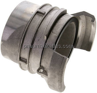 Guillemin-Kupplung G 2-1/2" (IG), Edelstahl, mit Verriegelung