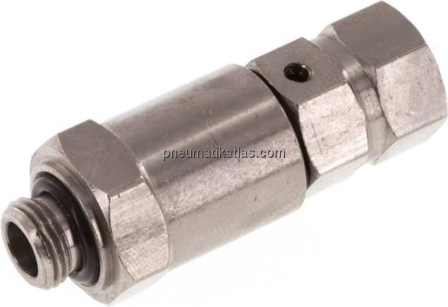 Schnell-Drehverschraubung G 1/8"(AG)-G 1/8"(IG)