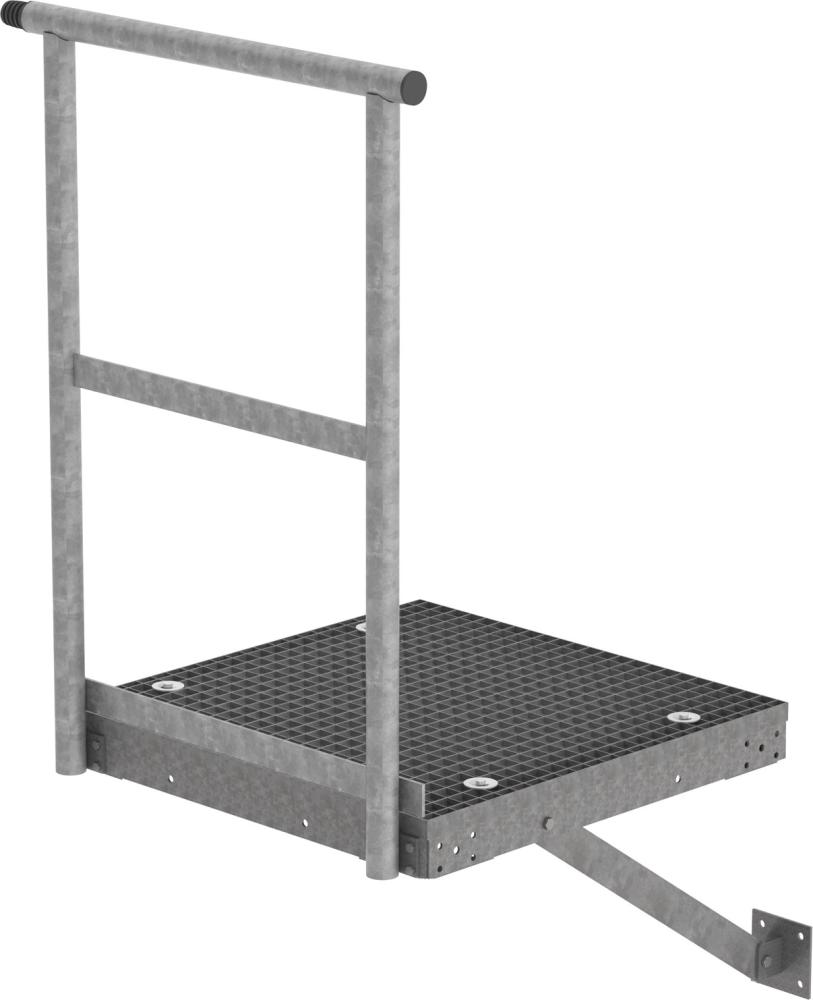 Erweiterungspodest Stahl verzinkt B1000xT1000 mm GÜNZBURGER STEIGTECHNIK