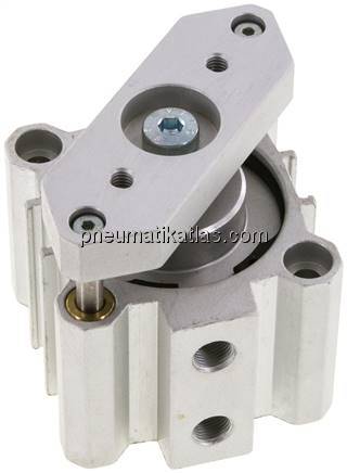 Kurzhubzylinder, verdrehgesichert, 50,Hub 10mm