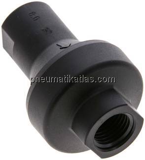 Inline Druckregler (Wasser) G 1/4", 8,0 bar