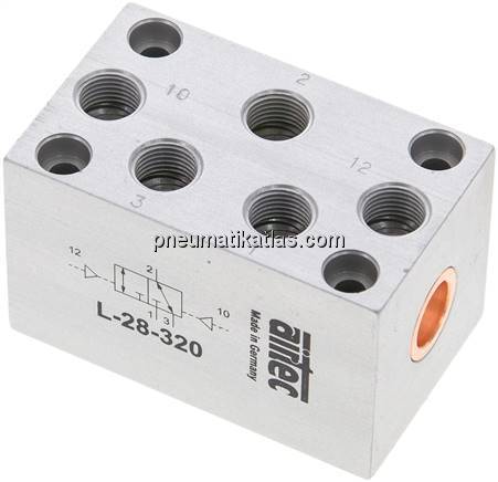 3/2-Wege Pneumatikimpulsventil, G 1/8", Standard