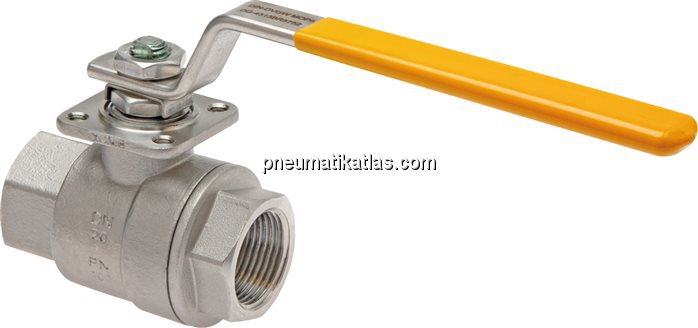 Exemplarische Darstellung: DVGW-Edelstahl-Kugelhah