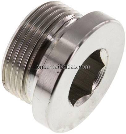 HD-Verschlussstopfen Innenskt. M 33x2, Stahl verzinkt