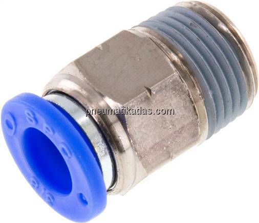 Gerader Steckanschluss NPT 3/8"-3/8" (9,52 mm), IQS-Inch