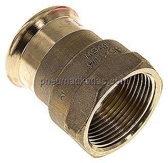 Pressfitting, Übergangsmuffe 35mm innen / Rp 1-1/4" IG