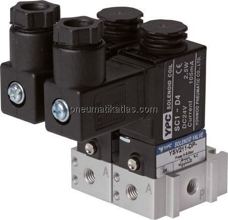 Anwendungsbeispiel: verkettete Ventile