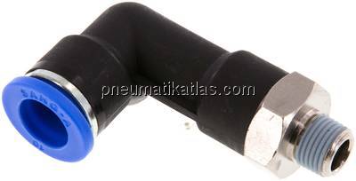 Winkel-Steckanschluss, lang R 1/8"-10mm, IQS-Standard