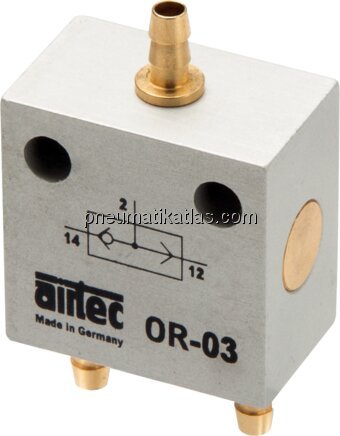 Exemplarische Darstellung: ODER-Ventil (Präzisions