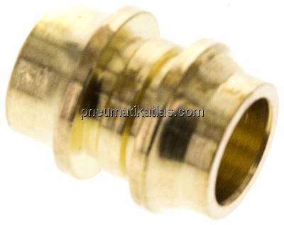 Reduziereinsatz f. Klemmringverschraub. 8mm-6 (M10x1)mm, Messing