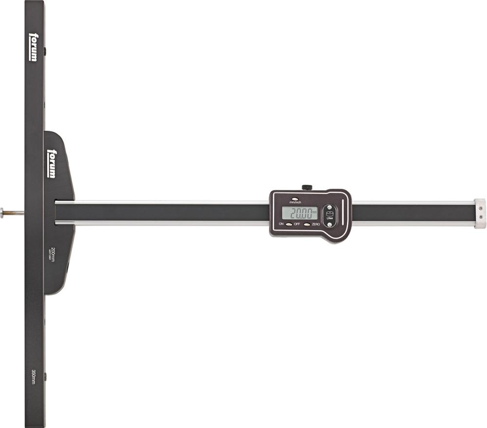 Dig.-Tiefenmessschieber 200mm leichtbau FORUM