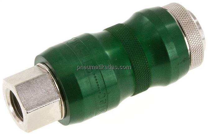 Sicherheits-Kupplungsdose (NW7,2) G 1/4"(IG) m. HSV