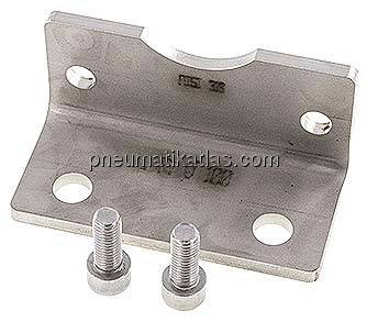 ISO 15552-Fußwinkel 100 mm, 1.4401