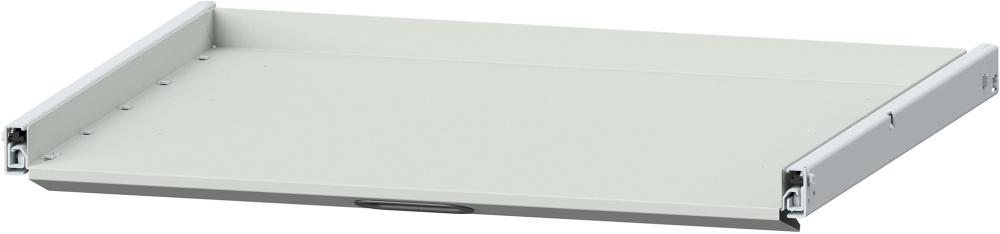 Auszugboden B750xT603mm RAL 7035 Traglast 200 kg