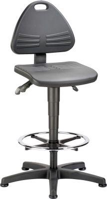 Stuhl Isitec 9613-2000 mit Gleitern u. Fussring BIMOS