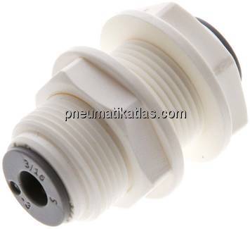 Schott-Steckanschluss 3/16" (4,76 mm)-3/16" (4,76 mm), IQS-LE (EPDM-Dichtung)