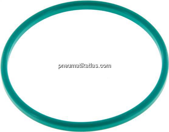 Dichtung (Milchgewinde) DN 100, FKM (grün), 104x114x6mm