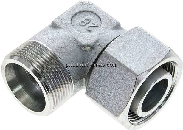 Einstellb. Winkel-Schneidringverschr. 30 S (M42x2), ohne Mutter & Schneidring, S