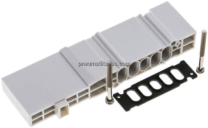 Blindplatte zum Verschließen von Ventilplätzen