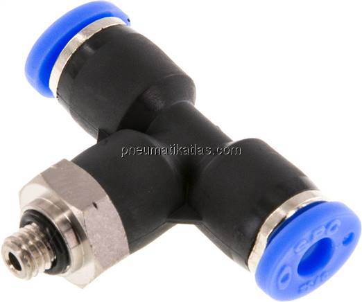 T-Steckanschluss UNF 10-32-5/32" (3,97 mm), IQS-Inch