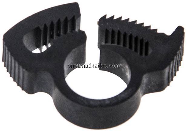 Schnapp-Schlauchschelle, Nylon, 6,4 - 8,7mm