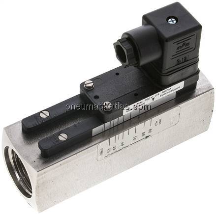 Durchflusswächter G 1", 20 - 60 l/min, 1.4571