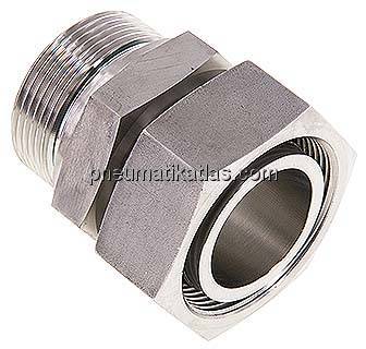 Einstellb. Schneidringverschr. G 1-1/2"-42 L, 1.4571