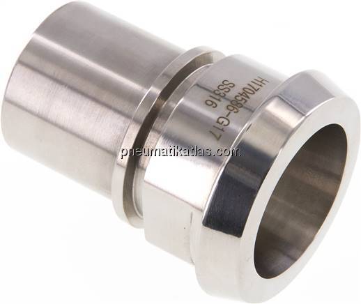 Schlauchkegelstutzen (Milchgew.) 56mm Kegel-38 (1-1/2")mm