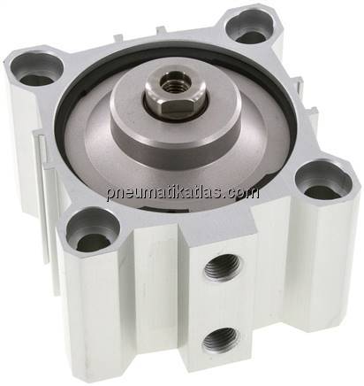 Kurzhubzylinder, doppeltwirkend, Kolben 80mm, Hub 20mm