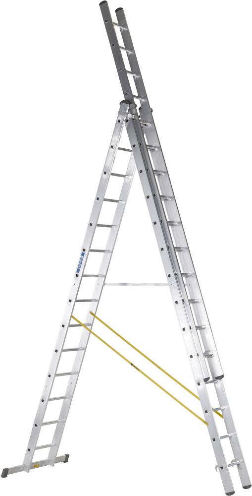 Mehrzweckleiter Skymaster X 3x14 SprossenLeiterlänge max 9,00 m Arbeitshöhe 10,35 m