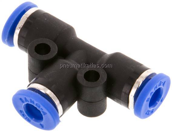T-Steckanschluss 4mm-4mm, IQS-Standard
