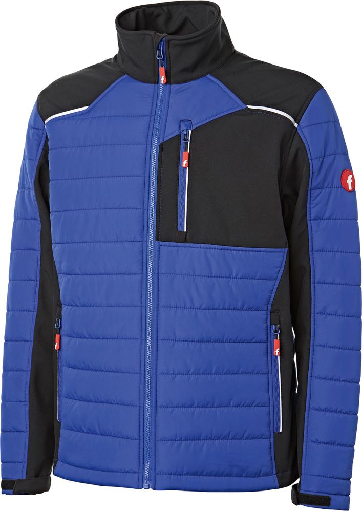 Hybrid-Steppjacke kornblau/schwarz Gr. 4XL Fortis Elements