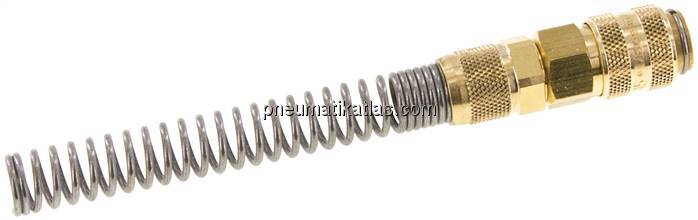 Kupplungsdose (NW5) 8x6mm Schlauch m. Knickschutz