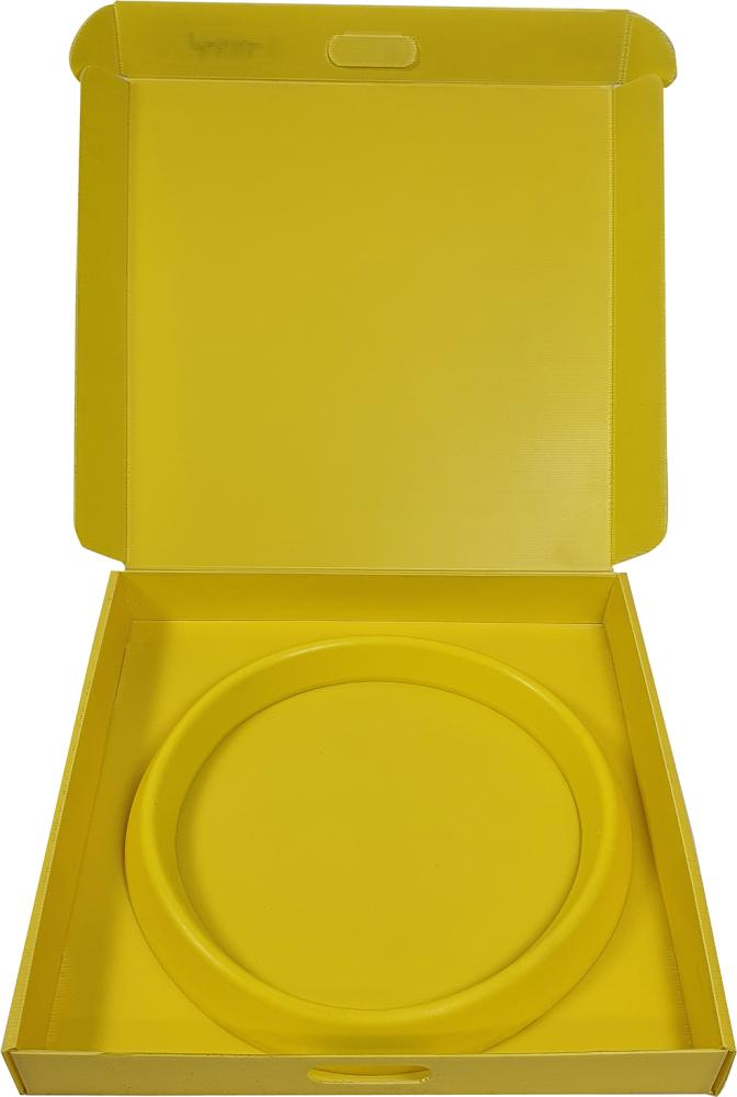 Absperrbarriere PU 450x45x45 mm