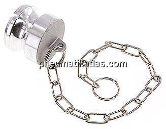 Kamlock-Verschlussstecker (DP) 1-1/2", Aluminium