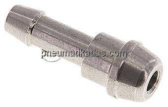 Schlauchnippel,60°-Dichtkegel,5 - 6mm f. M 14x1,5