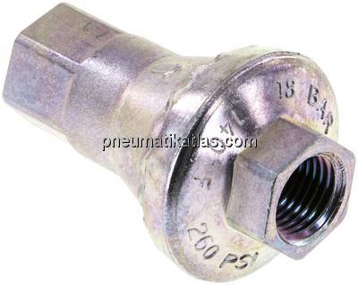 Inline Druckregler G 1/4", 7 bar