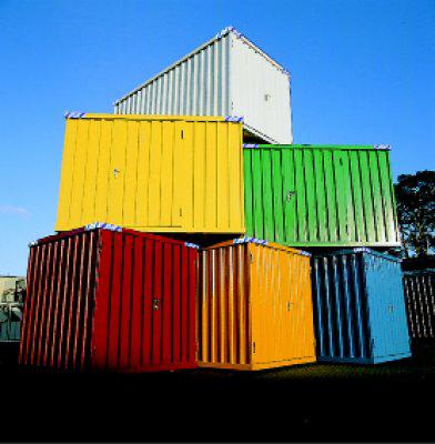 Außenlackierung für Container SCC5x6 BOS